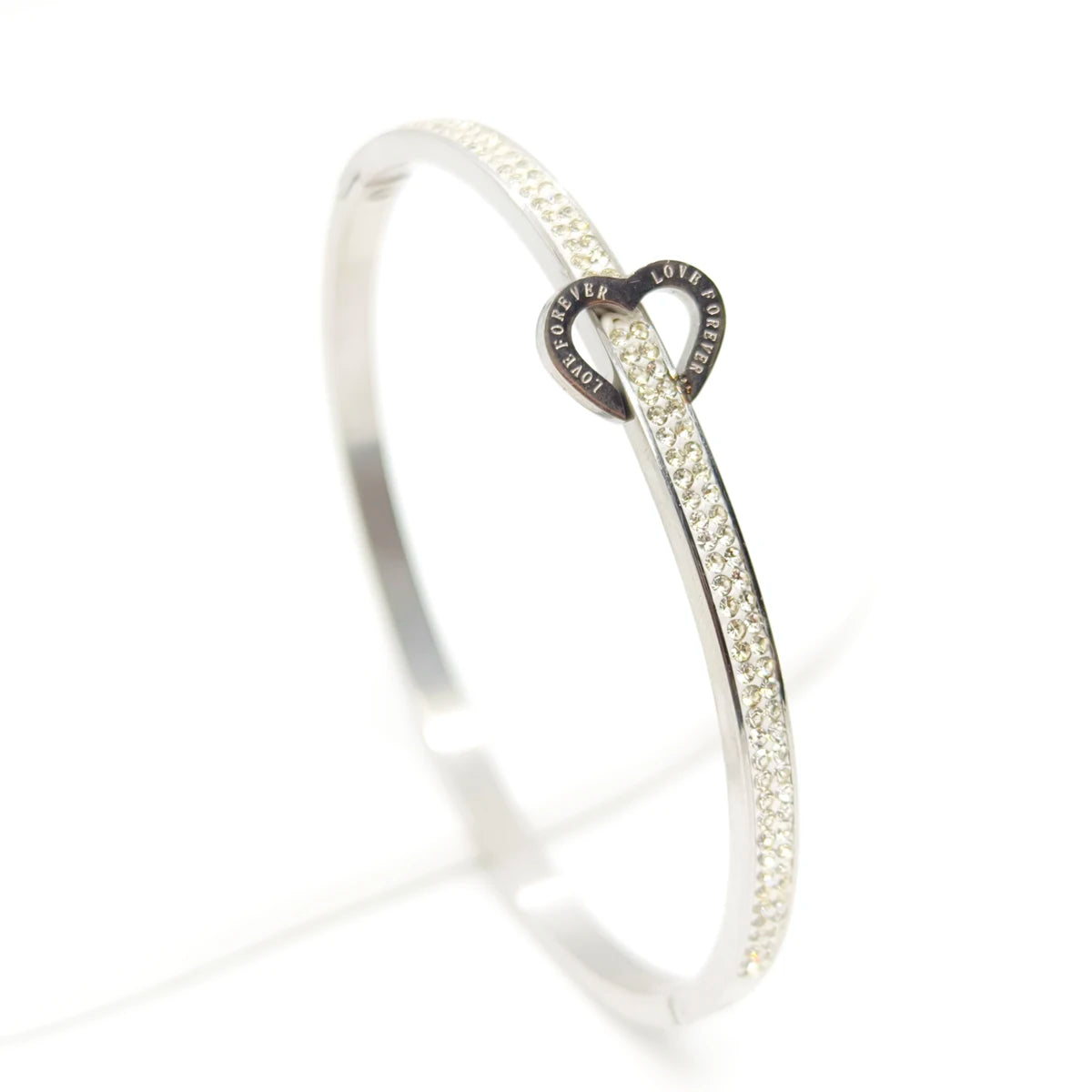 Curved Nail Stainless Steel Bracelet