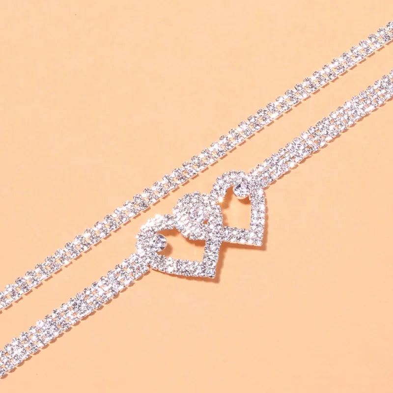 Dazzling Cubic Zirconia Anklet