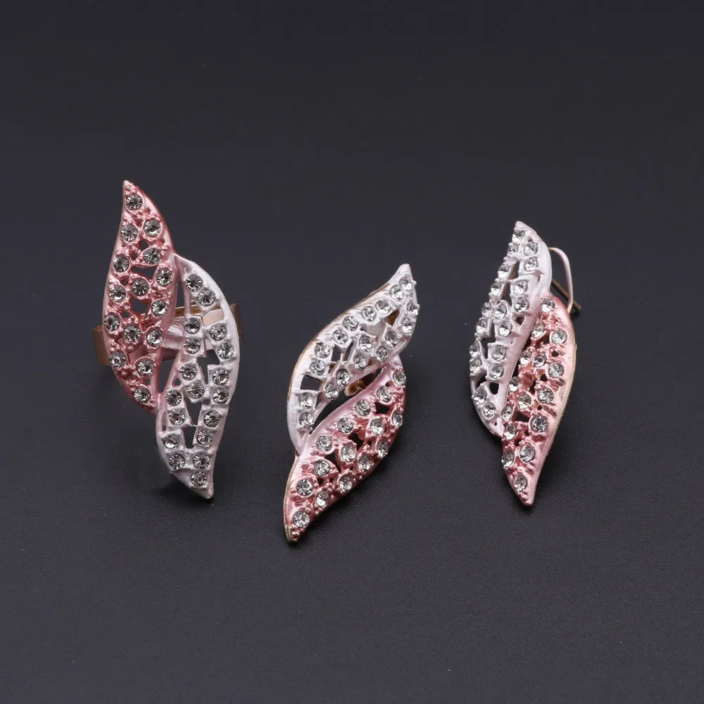 Dubai Gold Color 4PCS Jewelry Set for Women