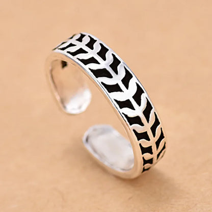 925 Sterling Silver AAA Zircon Adjustable Ring for Women