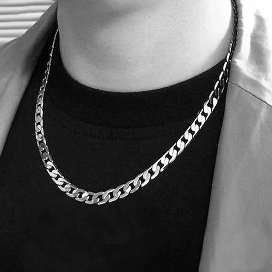 925 Sterling Silver Classic Chain Necklace for Men & Women