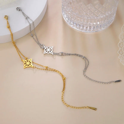 Witchcraft Knot Stainless Steel Anklet