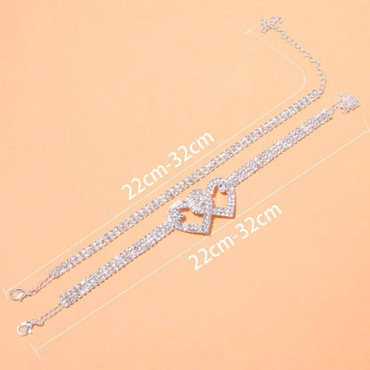 Dazzling Cubic Zirconia Anklet