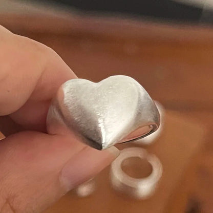 925 Sterling Silver Minimalist Moon Ring Set