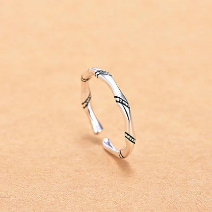 925 Sterling Silver AAA Zircon Adjustable Ring for Women