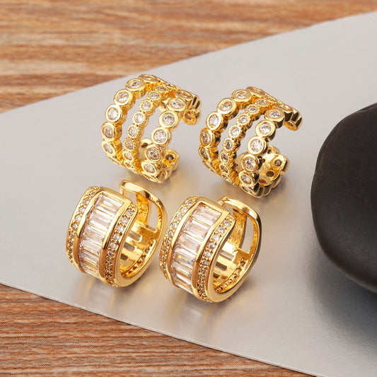 Butterfly/Star Shape Clip Earrings