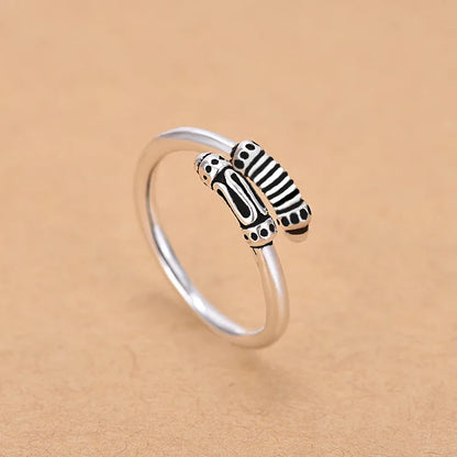 925 Sterling Silver AAA Zircon Adjustable Ring for Women